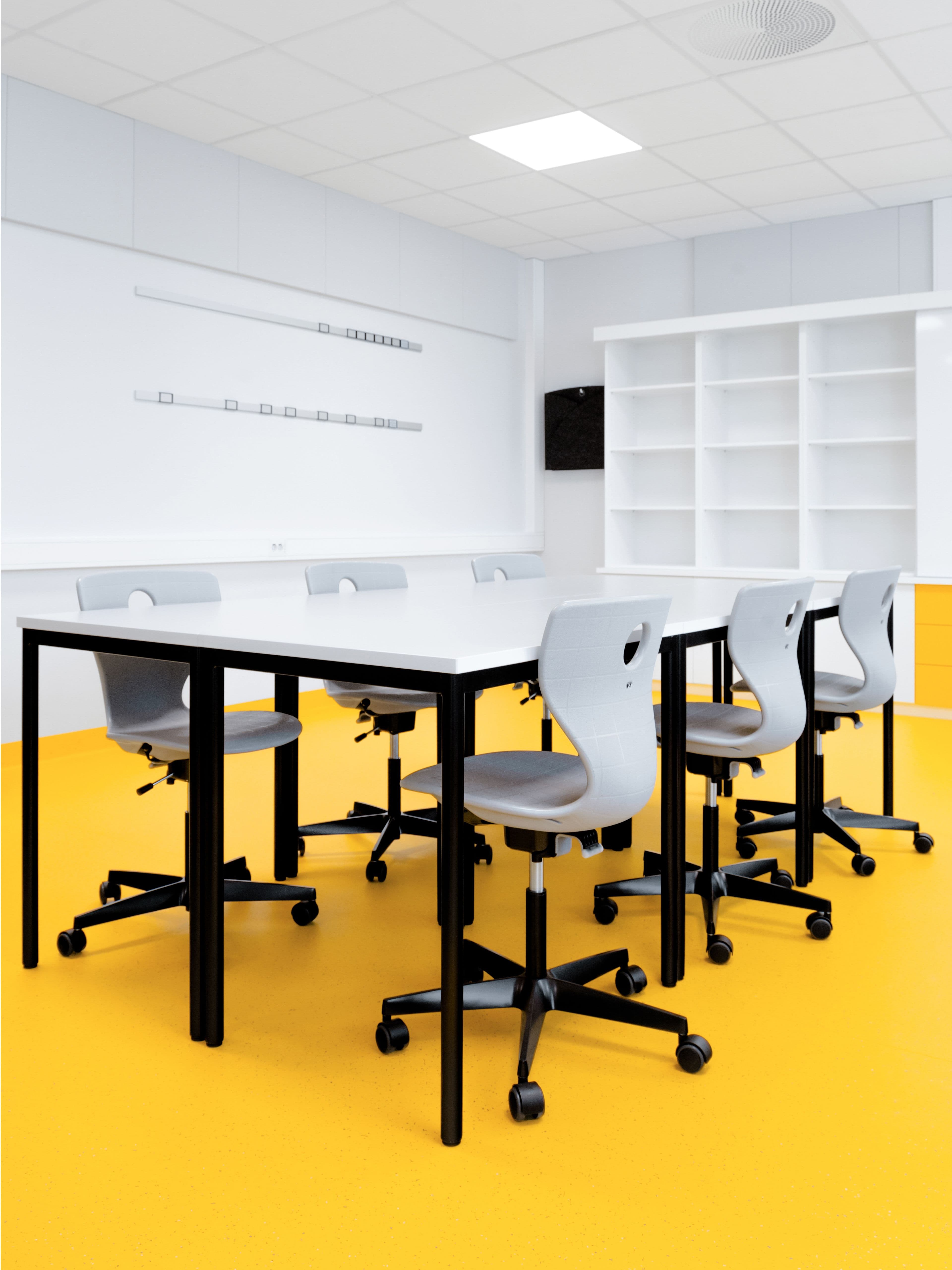 Image from a classroom at Kirkelund School in Skiptvet.