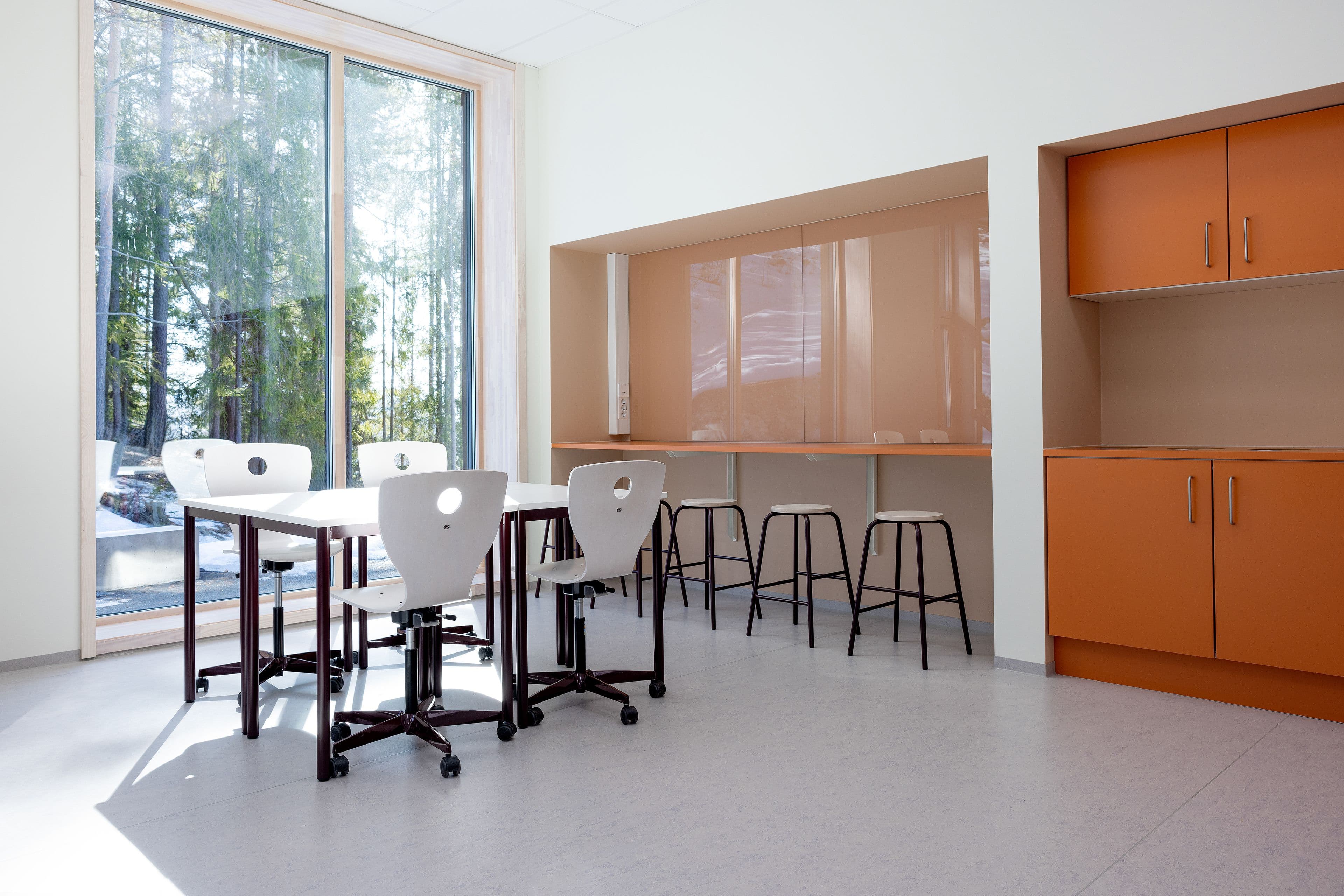 Image from Hov Secondary School in Hønefoss.
